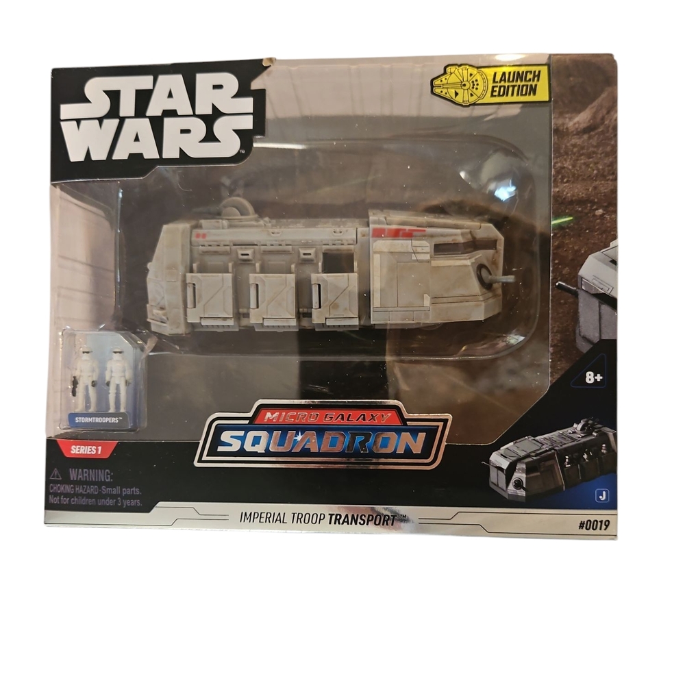 Star Wars Micro Galaxy Squadron Imperial Troop Transport Series1 Launch Edition
